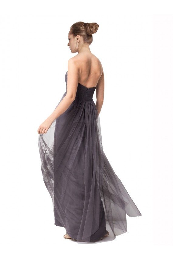 Long Vintage Rose Cap Sleeves A-Line Bridesmaid Dress Leeds