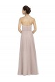 Long Vintage Rose Sleeveless A-Line Formal Dress / Bridesmaid Dress Leeds