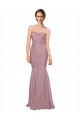 Long Sleeveless Mermaid Bridesmaid Dress Leeds