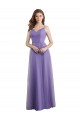 Long Sleeveless A-Line V-Back Formal Dress / Bridesmaid Dress Leeds